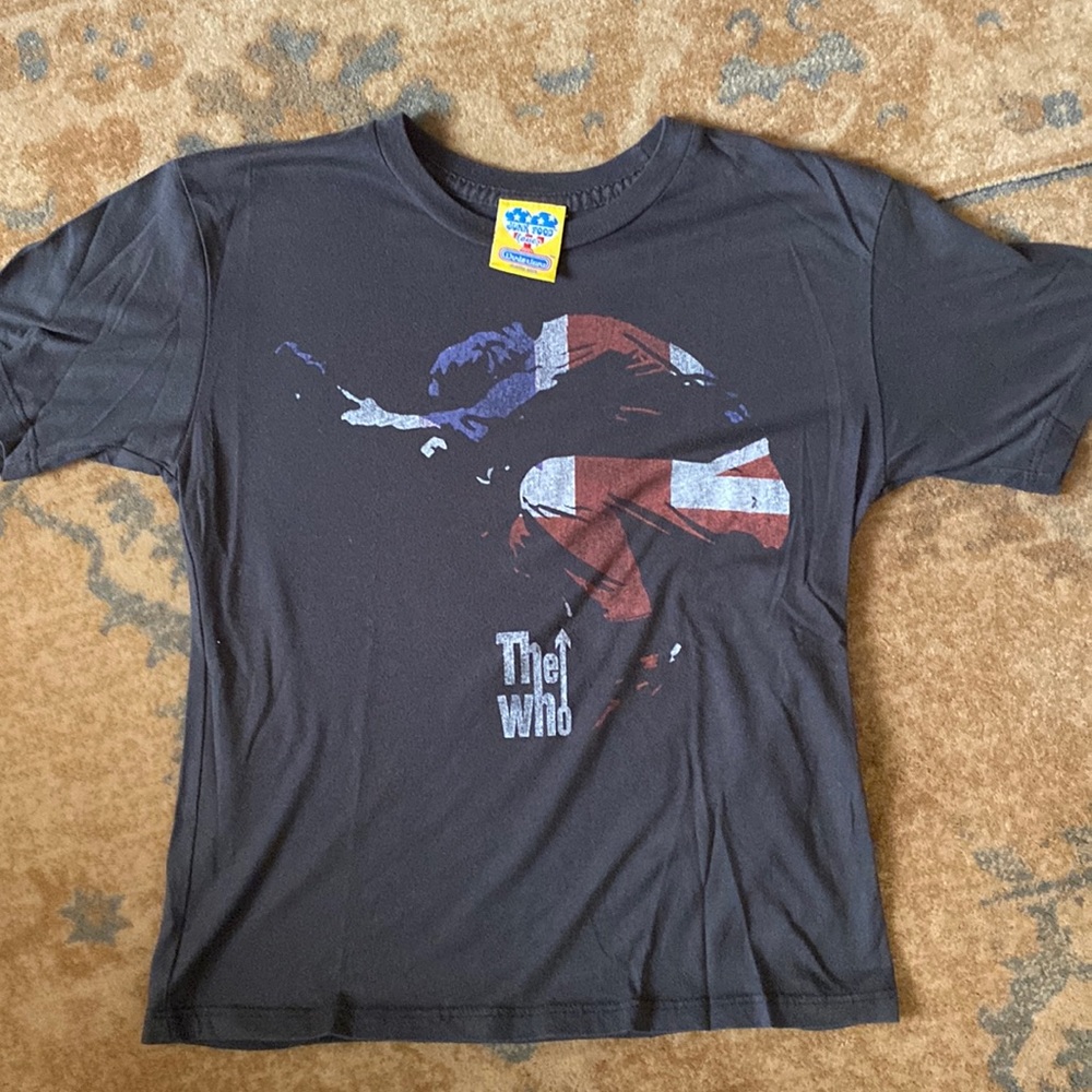Junk Food brand “The Who” vintage style boys T-shirt size 6 to 7